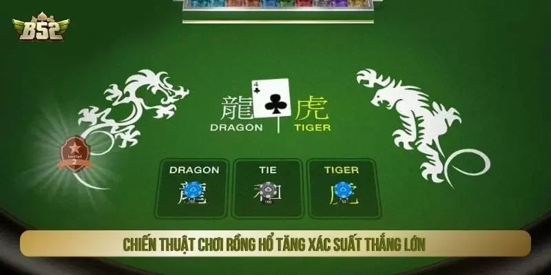 Chiến thuật chơi rồng hổ tăng xác suất thắng lớn