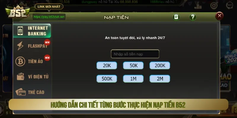Cổng game hướng dẫn bước cụ thể để tránh lỗi thực hiện