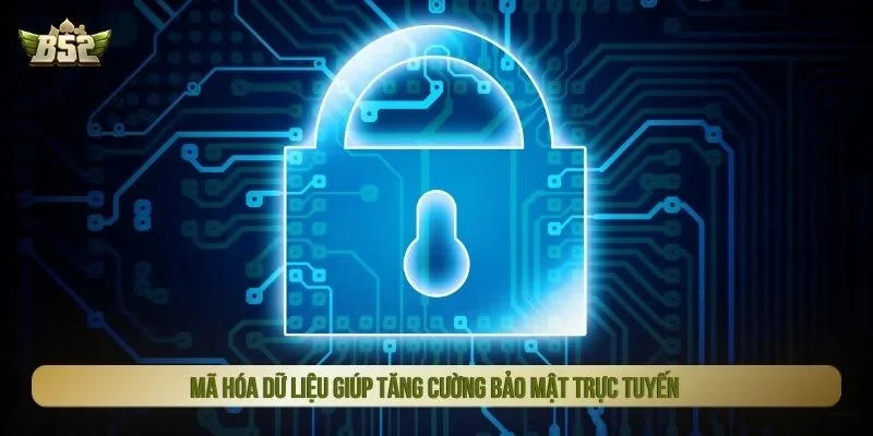 Mã hóa dữ liệu giúp tăng cường bảo mật trực tuyến