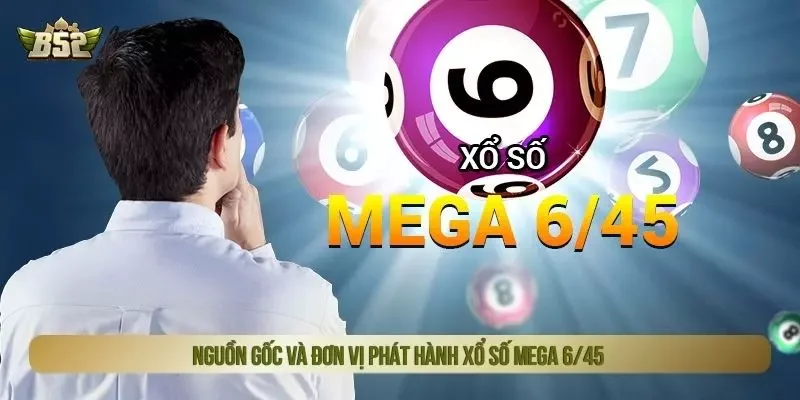 Nguồn gốc và đơn vị phát hành xổ số Mega 6/45